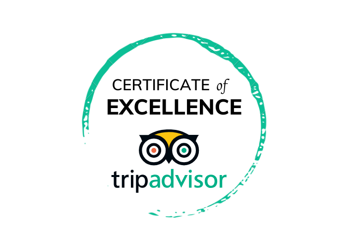 Logo certification d'excellence TripAdvisor